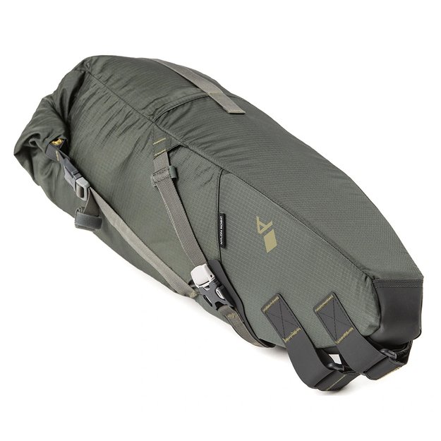 Dviračio krepšys ant balnelio stovo Acepac Saddle Bag MKIII // 16 l (pilkas/žalias) 4