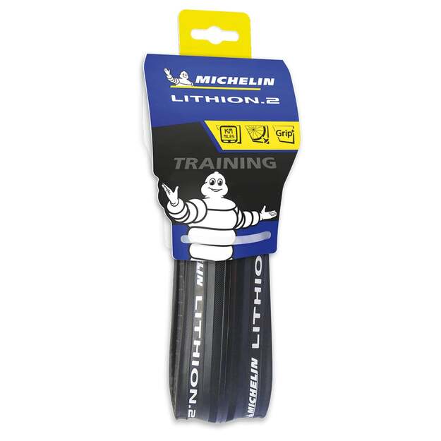 MICHELIN TIRE LITHION2 DARK GREY V3 700X25C PERFORMANCE LINE KEVLAR TS (871469) 1