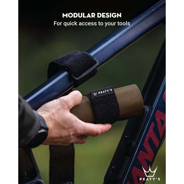 Tvirtinimo juosta PEATY S HOLDFAST TRAIL TOOL WRAP - NIGHTRIDER BLACK (PHF-TTW-NRB-25) 4