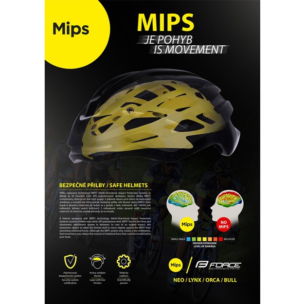 &Scaron;almas FORCE NEO MIPS, S-M, 55-59cm (juoda)