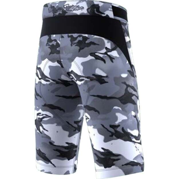 TLD YOUTH SHORT SHELL FLOWLINE SPRAY CAMO WHITE (26852901) 1