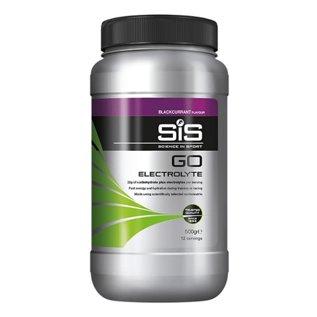 Elektrolitų milteliai SIS Go Energy + Electrolyte juodųjų serbentų skonio 500g