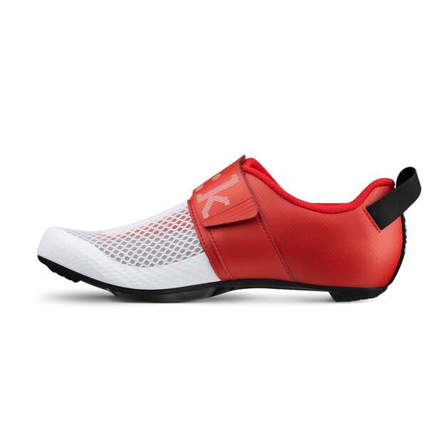 FIZIK SHOES TRANSIRO HYDRA WHITE - METAL RED (TRR5PMR1K20MR) 1