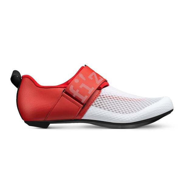 FIZIK SHOES TRANSIRO HYDRA WHITE - METAL RED (TRR5PMR1K20MR)