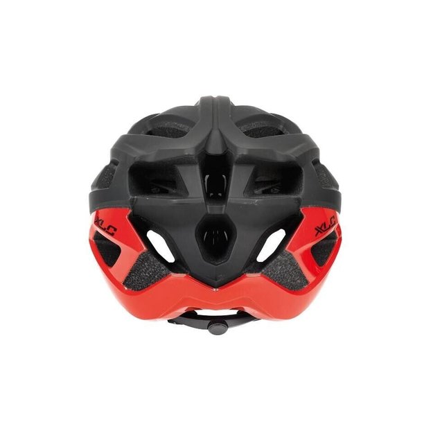 Šalmas XLC RACE, M (54-58cm) (pilka/raudona) 1