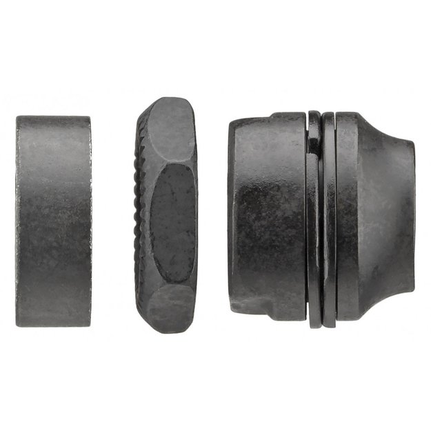 Konusas, poveržlės ir veržlė stebulei Shimano FH-RM66 (kairė) 1
