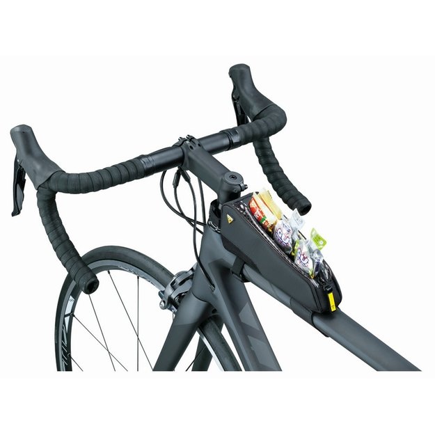Dviračio krepšys ant rėmo TOPEAK FASTFUEL TRIBAG FRAME BAG 0,6L, juodas  2