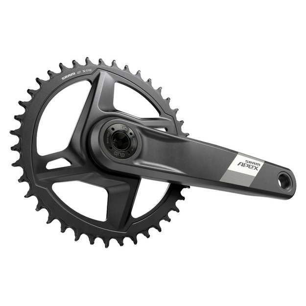 Priekinis žvaigždžių blokas SRAM Apex 1 DUB 83-A Road // 12/13 pav. 42T // Direct Mount, 175mm 2