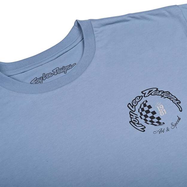 TLD TRIKO S KRÁTKÝM RUKÁVEM WORLDWIDE DUSTY BLUE (70188301) 1