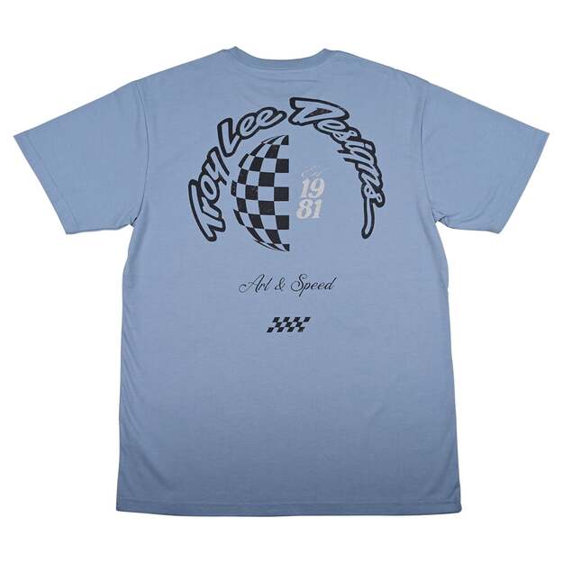 TLD TRIKO S KRÁTKÝM RUKÁVEM WORLDWIDE DUSTY BLUE (70188301) 2