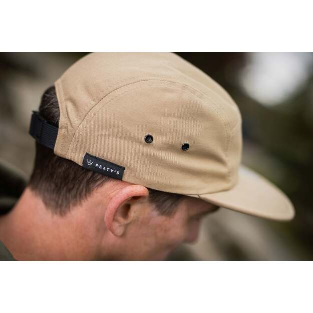 PEATY S PUBWEAR PUBWEAR 5 PANEL CAP - SPEED PRODUCTS BADGE KHAKI (PPW-5PL-SPB-KHK) 2