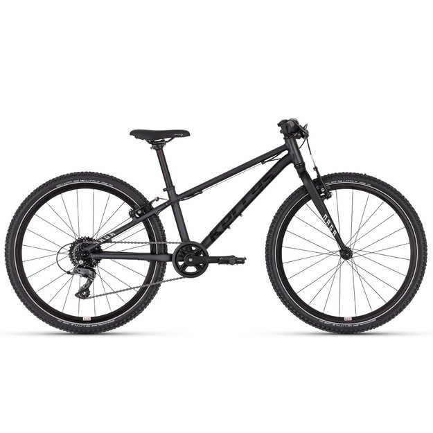 Vaikiškas dviratis Kellys Naga Air 70 24  // 8G dydis 11  (28 cm) (juoda)