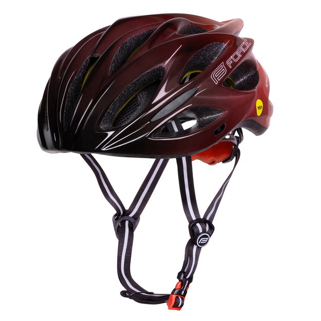 &Scaron;almas FORCE BULL HUE MIPS // dydis L-XL (58-61 cm) (raudona/juoda)