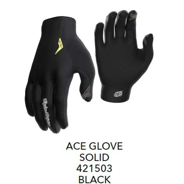 TLD GLOVES ACE BLACK (42150300)
