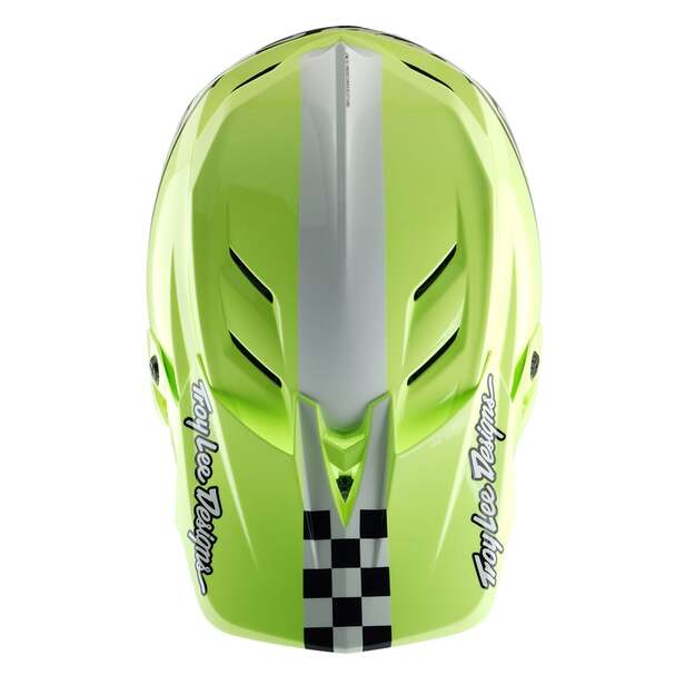 TLD HELMET D4 POLYACRYLITE FIFTY-50 NAVY / GLO YELLOW (17435600) 7