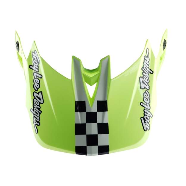 TLD HELMET D4 POLYACRYLITE FIFTY-50 NAVY / GLO YELLOW (17435600) 8