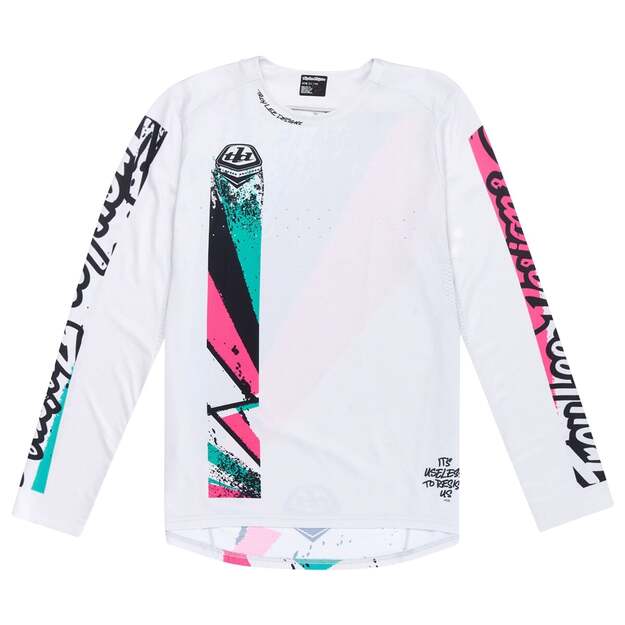 TLD LS JERSEY SPRINT FULL PULL CHALK (32303601)