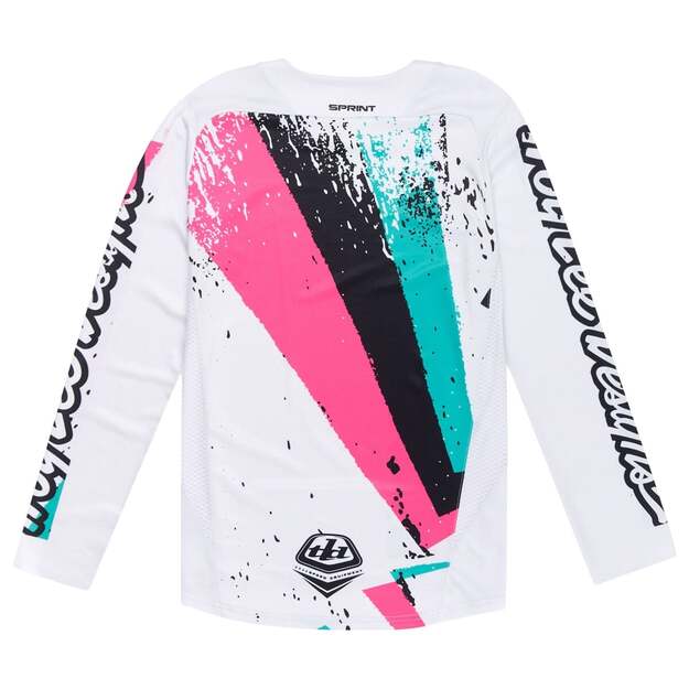 TLD LS JERSEY SPRINT FULL PULL CHALK (32303601) 1