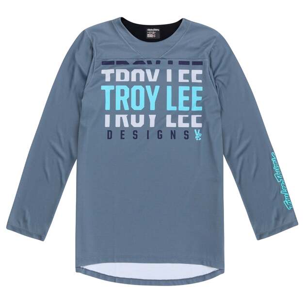 TLD 3/4 JERSEY RUCKUS SPUN STEEL BLUE (31859301)