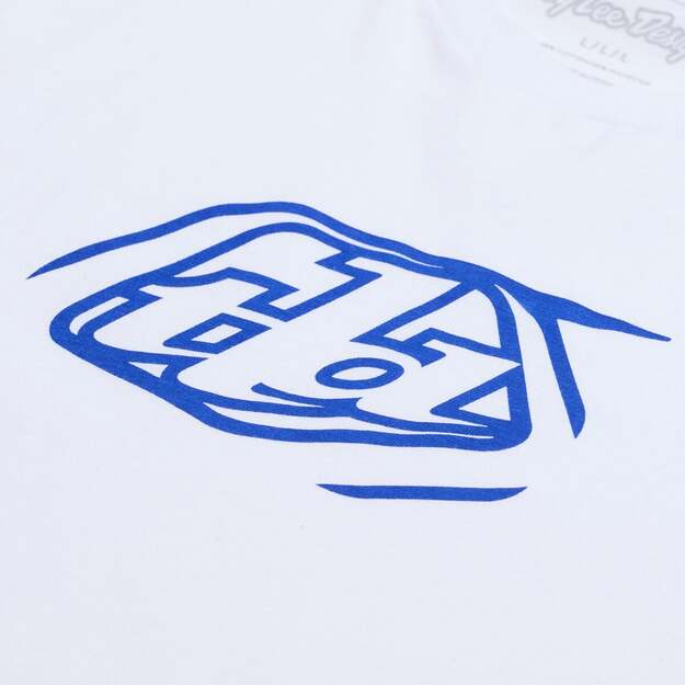 TLD SHORT SLEEVE TEE BADGE WHITE (70156809) 2