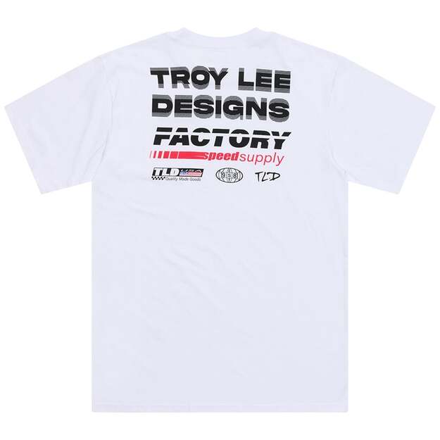 TLD SHORT SLEEVE TEE FACTORY WHITE (70181803) 1