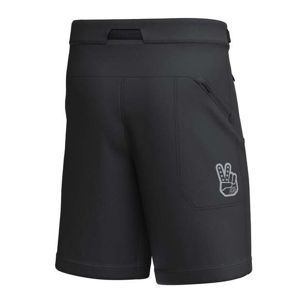 TLD KRAŤASY SKYLINE TRAIL SHORT MONO BLACK (28793100) 1