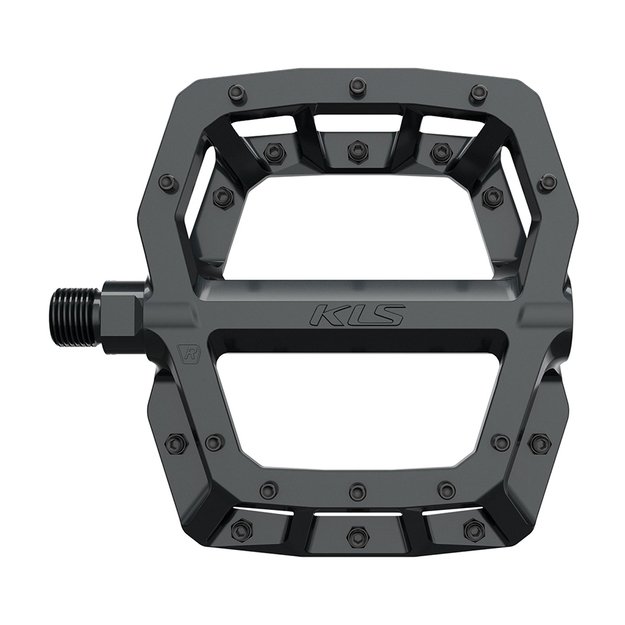 Pedalai KELLYS FLAT 50 BB 023 // aliuminiai (juodi) 4