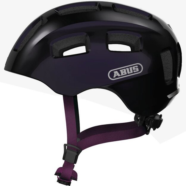 Šalmas ABUS YOUN-I 2.0 M 52-57cm (Tamsiai violetinė)