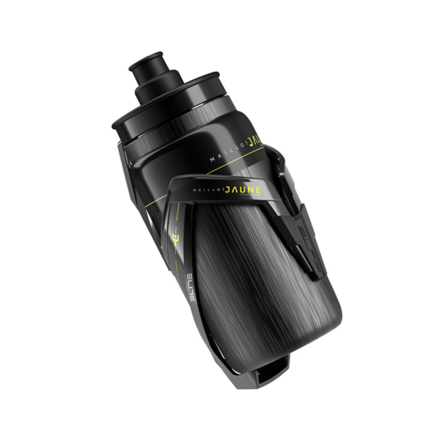 Gertuvė ir gertuvės laikiklis Elite Kit Maillot Jaune CUSTOM RACE PLUS + FLY 550 ml