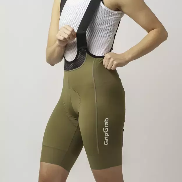 GripGrab PACR moteriški šortai | Olive Green 3