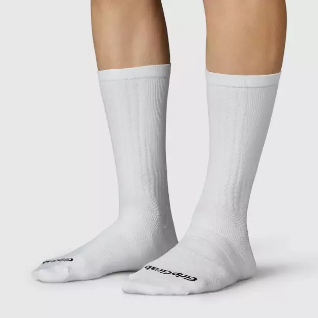 GripGrab FastStream Aero kojinės | White 1