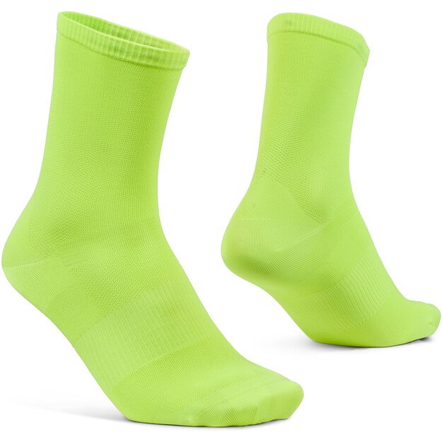GripGrab Lightweight Airflow kojinės | Yellow Hi-Vis
