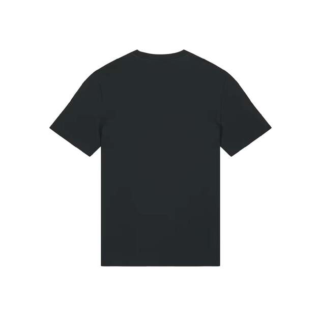 PEATY S PUBWEAR TRIKO S KR&Aacute;TK&Yacute;M RUK&Aacute;VEM EMBROIDERED CROWN / BLACK (PPW-25-TEE-CWN-BLK) 1