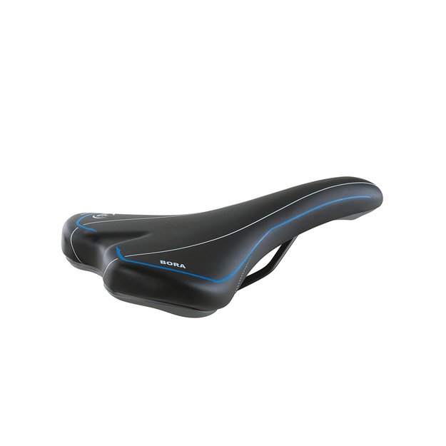 Balnelis Selle MonteGrappa Bora (juodas/mėlynas) 275x145mm