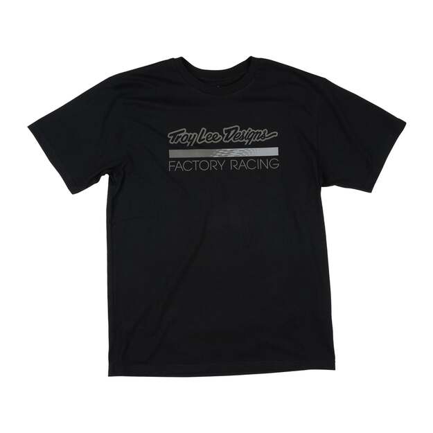 TLD SHORT SLEEVE TEE FACTORY RACING  BLACK / REFLECTIVE (70166905)