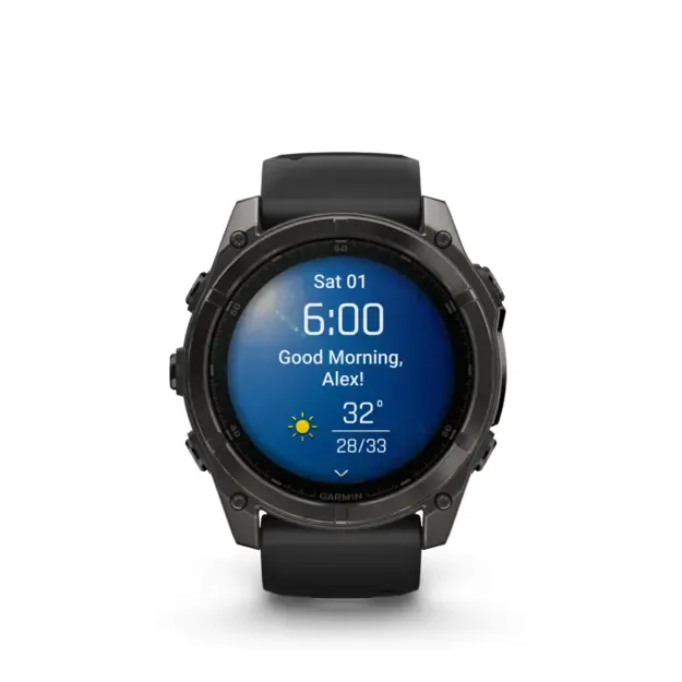 Išmanusis laikrodis Garmin Fenix® 8 Amoled | 51mm | Carbon Gray - Black 2