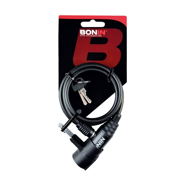 Spyna BONIN // trosinė, su raktu, su laikikliu, 6 x 1000 mm 1