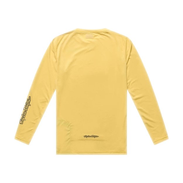 TLD WOMENS LONG SLEEVE JERSEY LILIUM PRO MONO BUTTER (33402701) 1