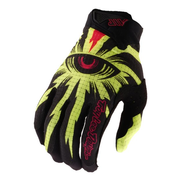 TLD GLOVES AIR CYCLOPS BLACK / FLO YELLOW (44670201)