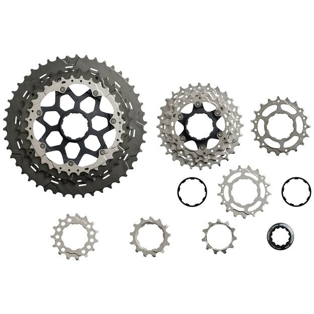 Galinis žvaigždžių blokas Shimano XT M8000 11-42T (kasetė, 11 pavarų) 2