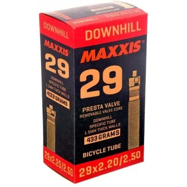 MAXXIS TUBE DOWNHILL 29X2.2/2.5 PRESTA VALVE 48MM (EIB00233300)