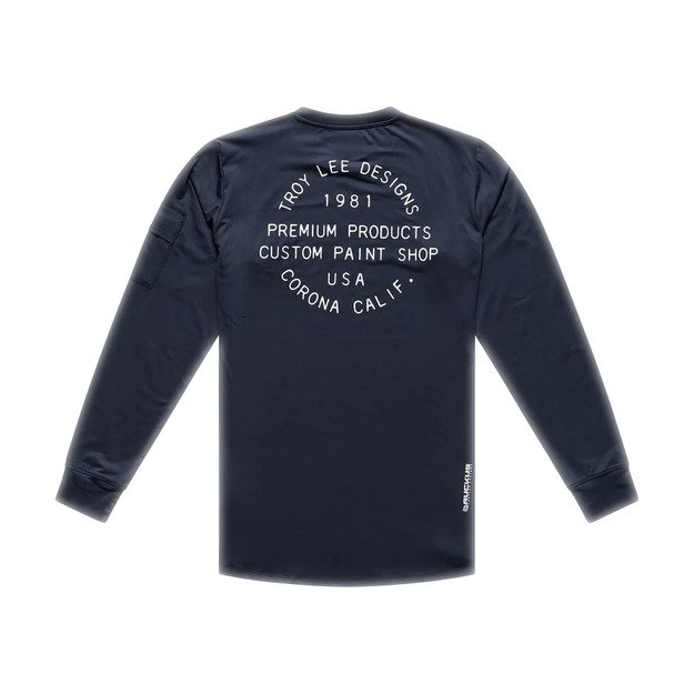 TLD LONG SLEEVE JERSEY RUCKUS RIDE TEE PRESSED CARBON (37103200) 1