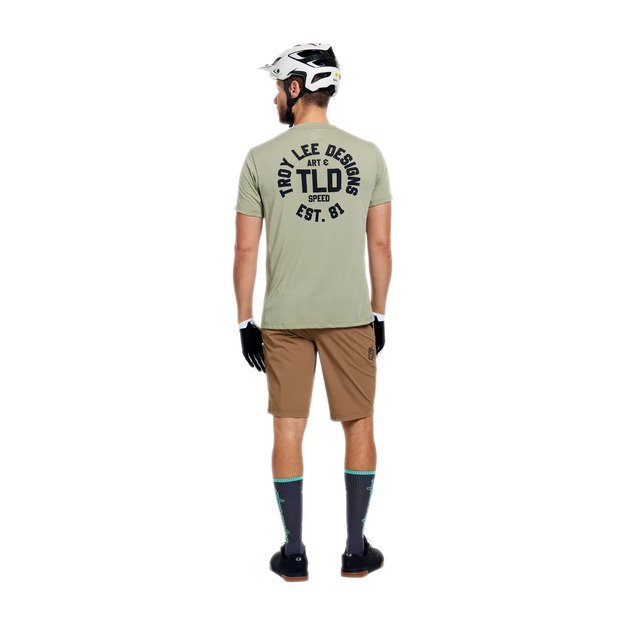 TLD SHORT SLEEVE JERSEY SKYLINE RIDE TEE STAMPS SAGE (38204500) 5