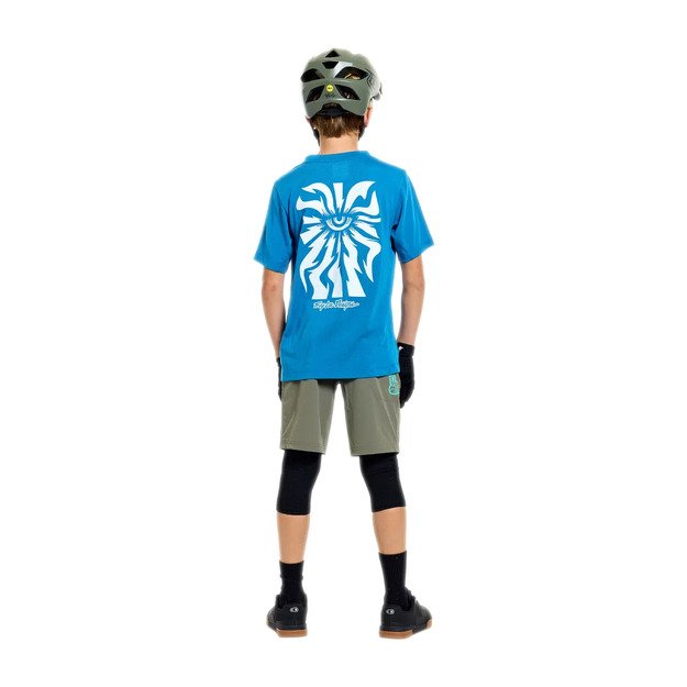 TLD SHORT SLEEVE JERSEY YOUTH SKYLINE RIDE TEE ONE EYE AERO BLUE (38402800) 5