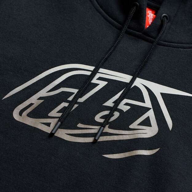 TLD HOODIE BADGE BLACK / GRAY (73156803) 2
