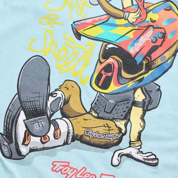 TLD YOUTH SHORT SLEEVE TEE HERITAGE DAWN BLUE (72443201) 2