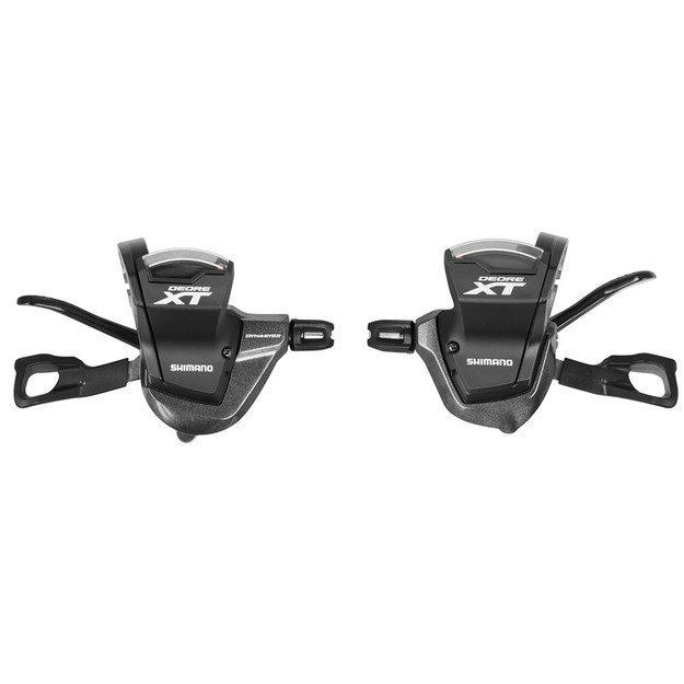 Pavarų rankenėlių komplektas Shimano SLM8000 XT 2/3x11 pav. su ekranėliu