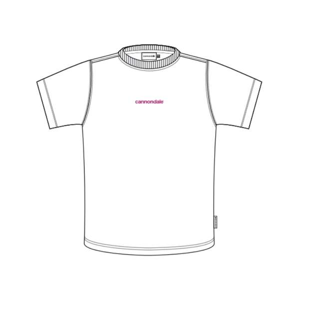 CANNONDALE LIFESTYLE T-SHIRT WHT/ORC