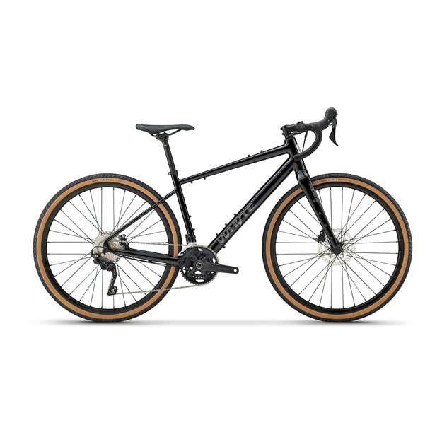 Dviratis WHYTE Tourus Gloss black with silver (AWTOU)