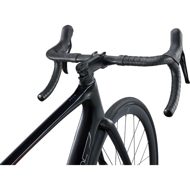 Plento dviratis GIANT Defy Advanced Pro 2, anglies pluošto/sangrijos spalvos